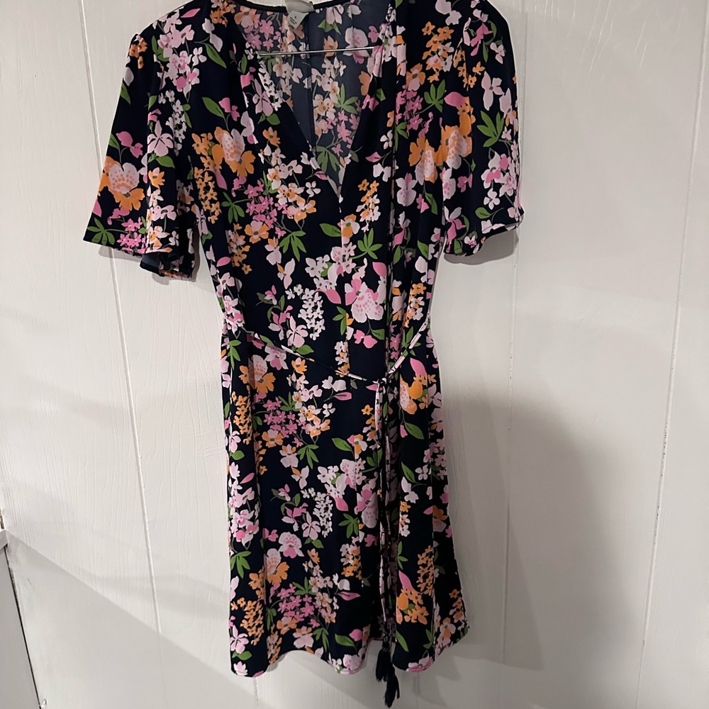 Floral Wrap Dress